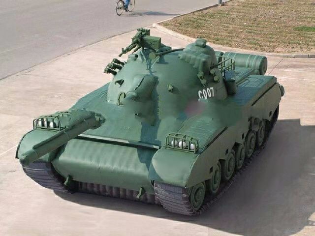 廊坊军用充气坦克车